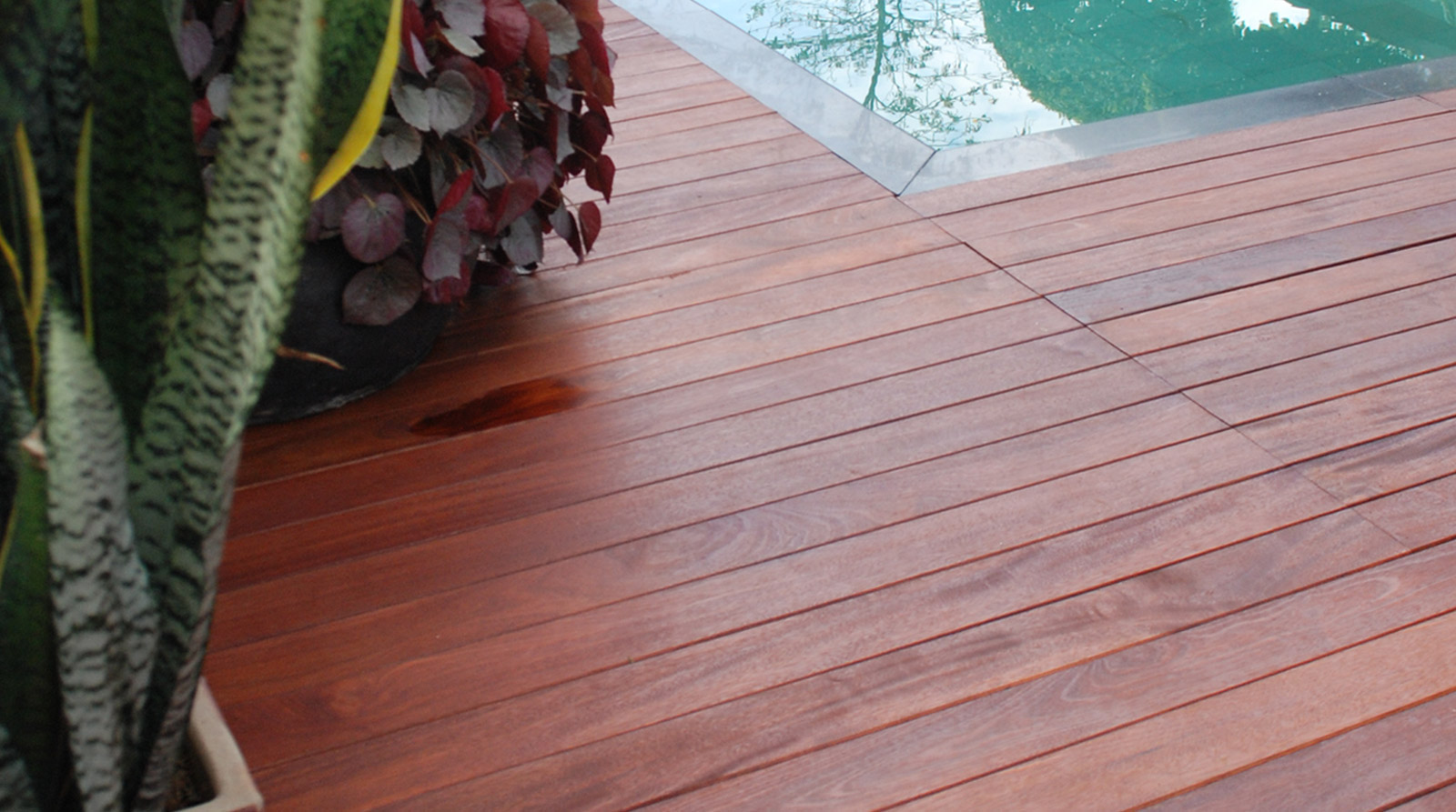 Wood decking
